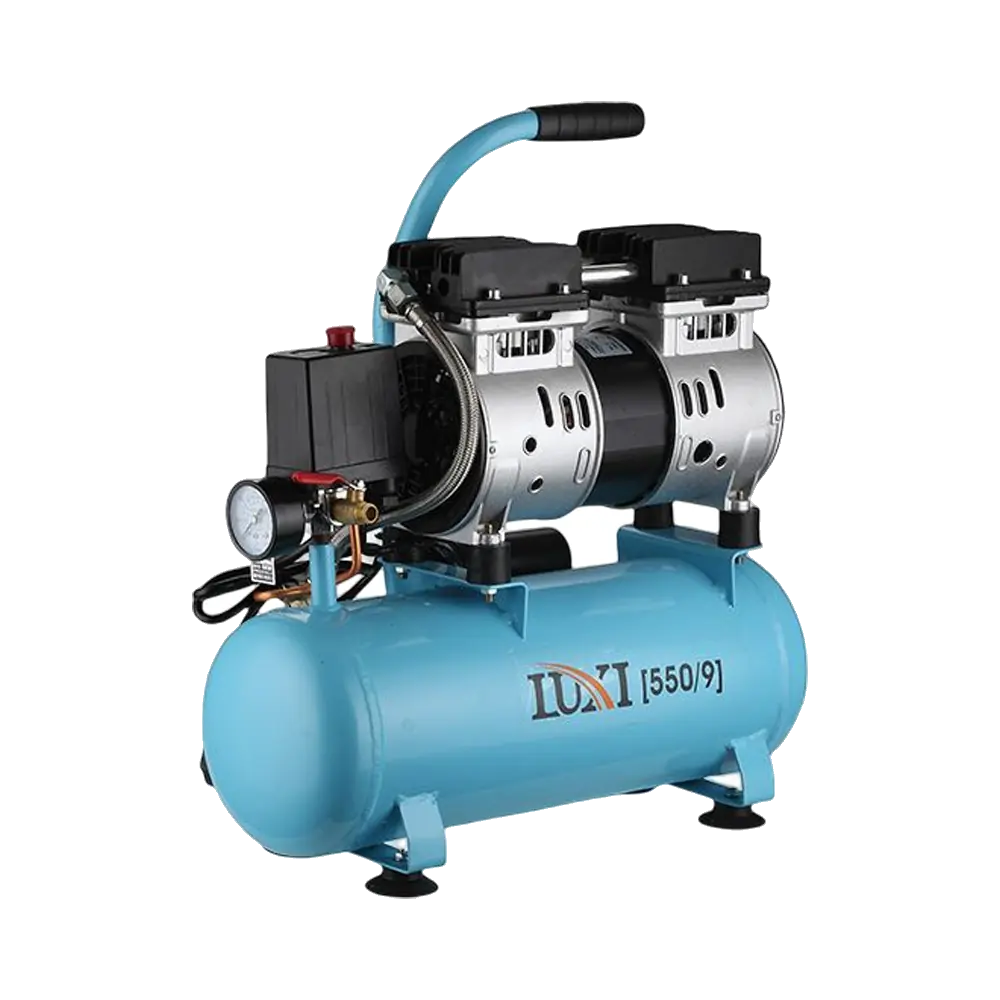 550W 24L Dual Cylinder Oil Free Compressor Model C-817