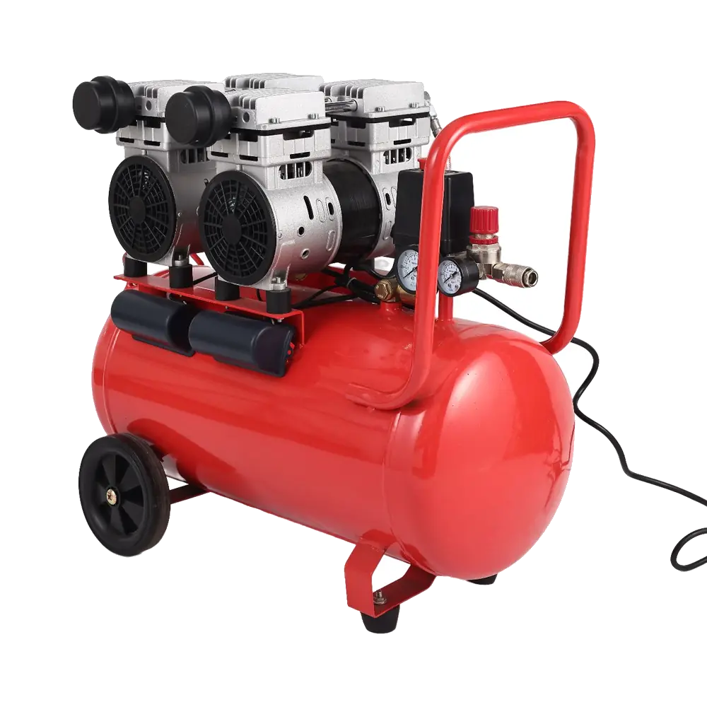 750W 24L Dual Cylinder Induction Motor Compressor Model C-827