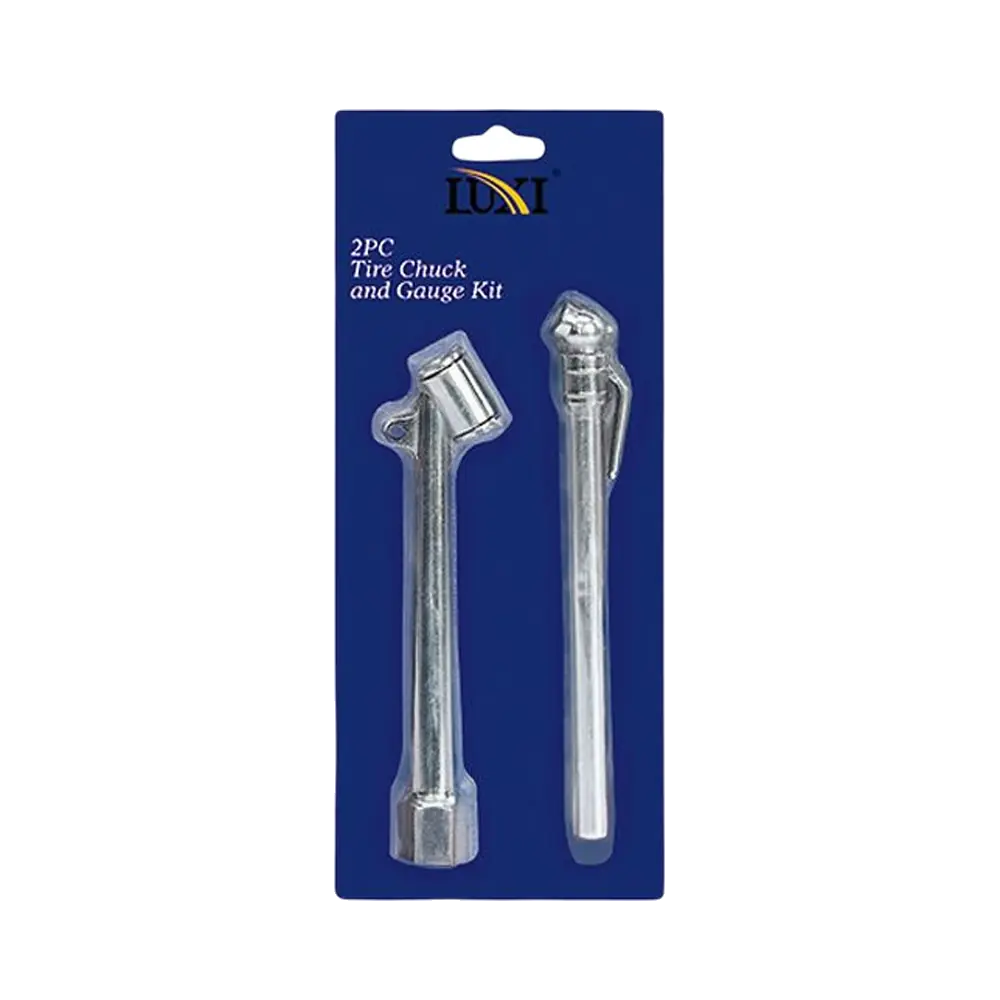 LE-17 2-PC Tire Inflator Kit, Slide Blister
