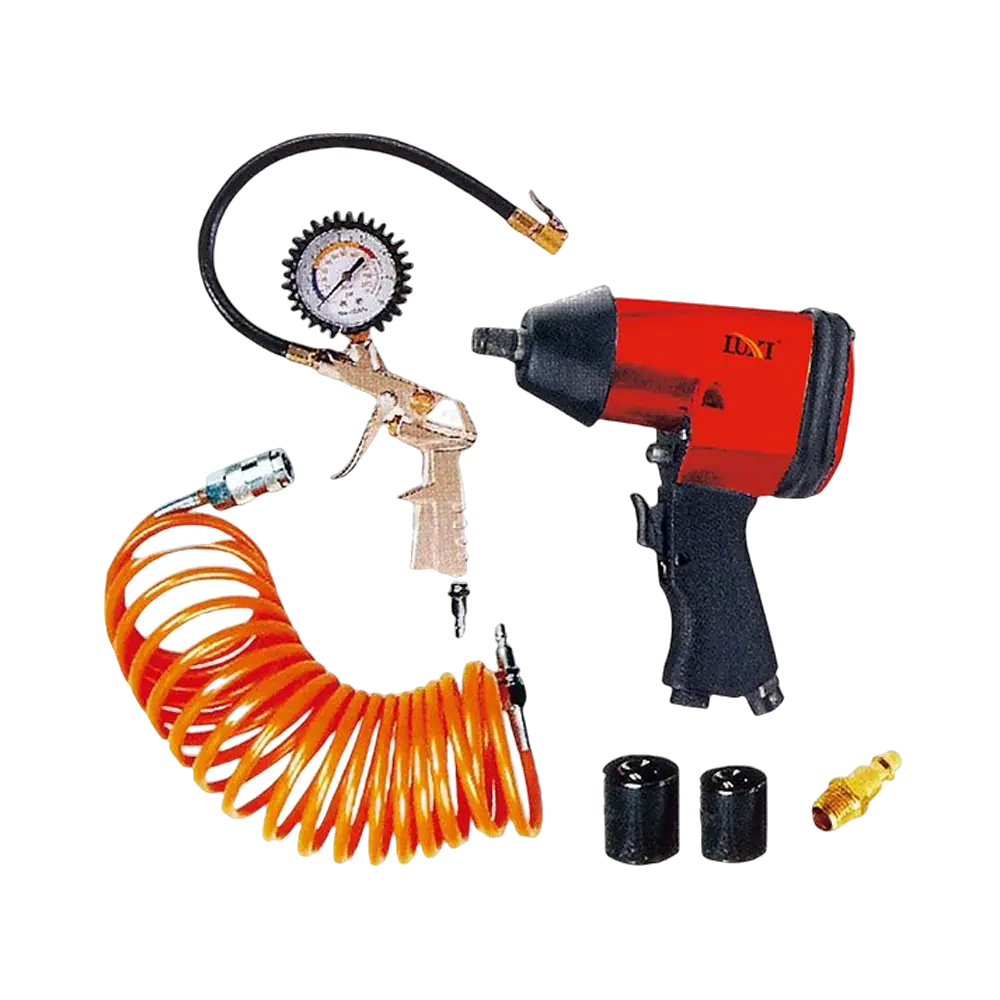 LX-015 6-PC Impact Wrench & Inflater Combo Kit