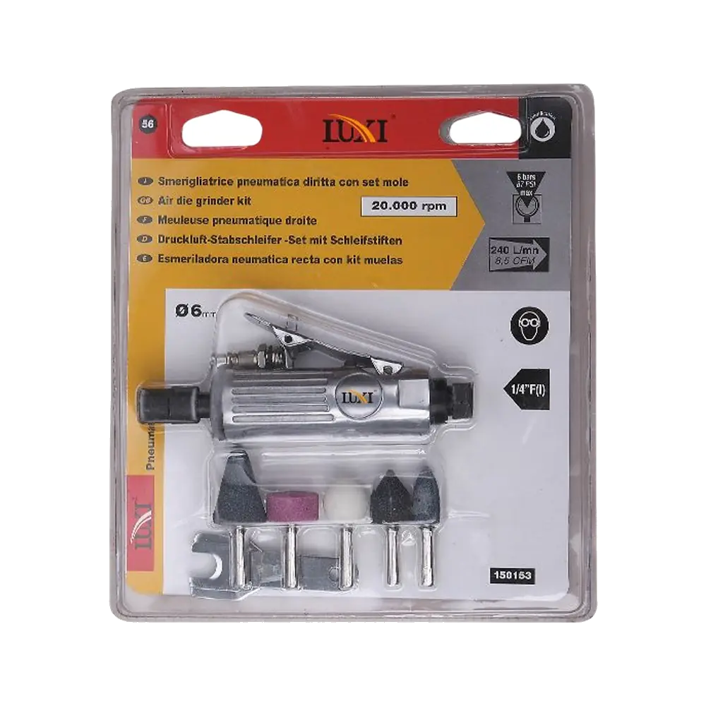 LX-101 (LX-1010K) 9-PC Die Grinder Blister Kit