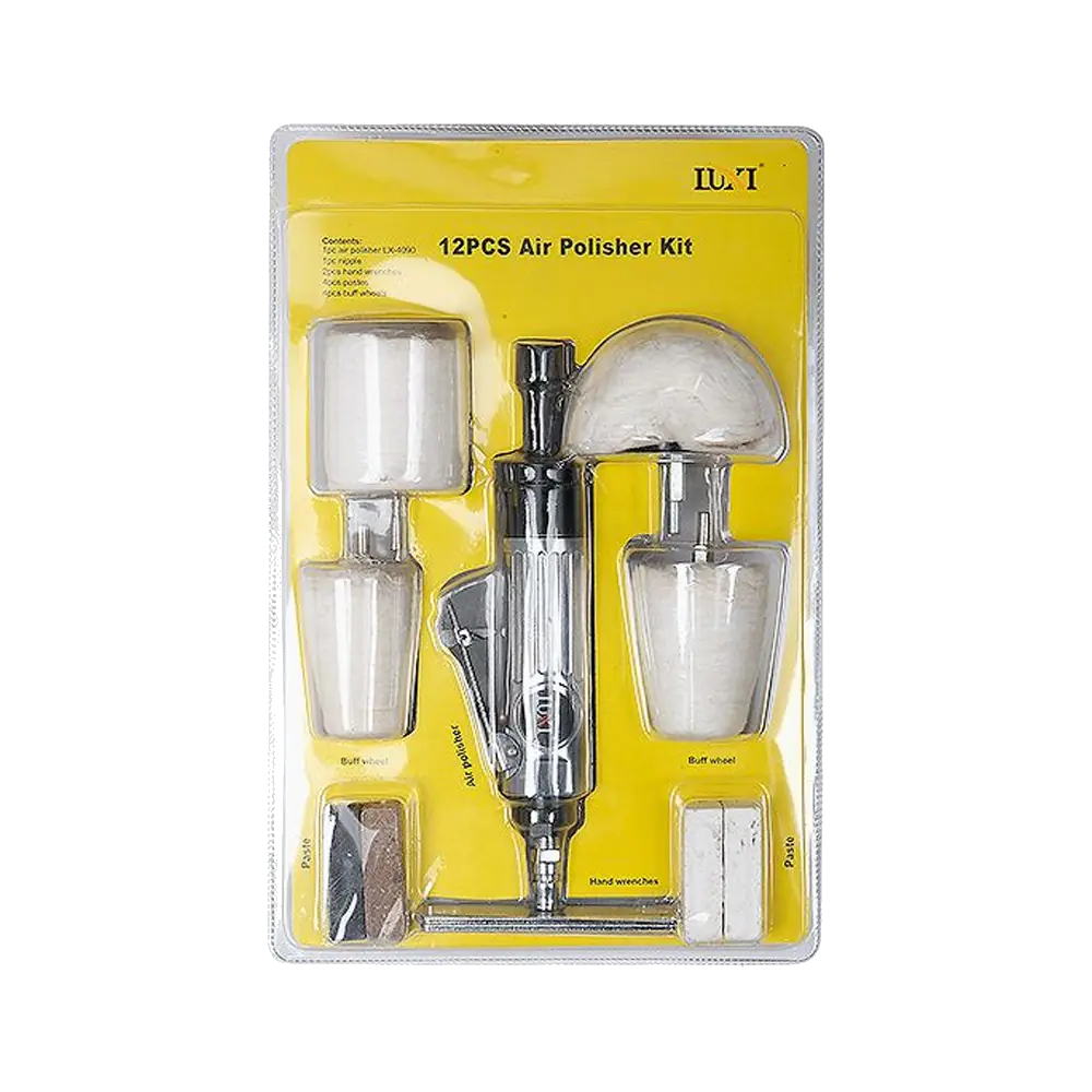 LX-104 (LX-4090K) 12-PC Straight Polisher Blister Kit