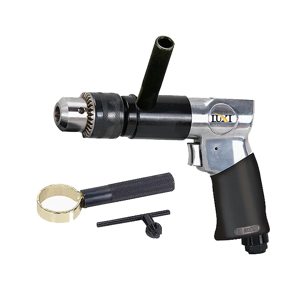 LX-3131-1 1-2 Inch Reversible Pistol Drill with Vice Handle